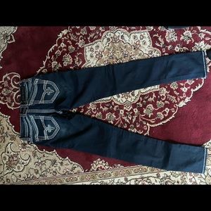 Rock Revival super cute skinny dark wash s 26
